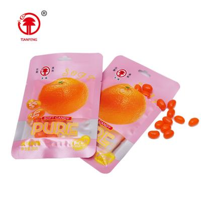 China Plain custom halal jelly candies jelly bean candy jelly bean jelly bean soft flavor bag packaging for sale