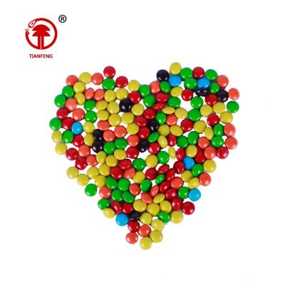 China Good Flavor Natural Wholesale Gummy Chocolate Chocolate Halal Bulk Beans Colorful For Kids for sale