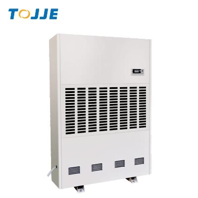 China Hotels 480L Per Motor Industrial Air Fan Dehumidifier Cool Greenhouse Dehumidifier Daytime Dehumidifier for sale