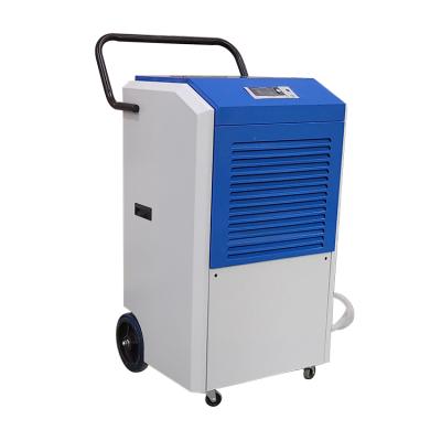 China Hotels New Design Customized Logo Industrial Commercial Smart Push Handle Standing Dehumidifier for sale