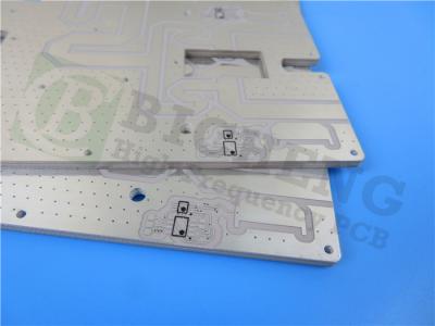 China Taconic RF-60A RF PCB 125mil 3.2mm Double Sided Microwave PCB With Immersion Gold for sale