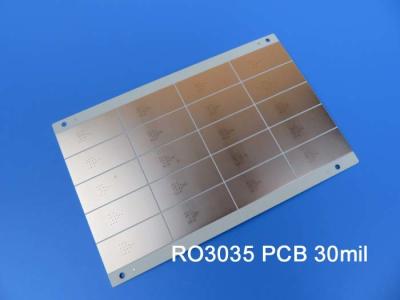 Cina PWB ad alta frequenza del circuito stampato di Rogers RO3035 2-Layer Rogers 3035 30mil 0.762mm con DK3.5 DF 0,0015 in vendita