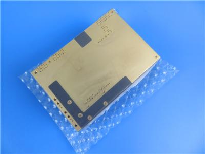 China Hybrid PCB Built on SCGA-500 GF265 High Frequency Material and High Tg FR-4 With Immersion Gold for sale