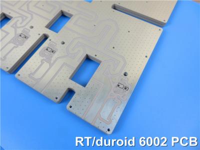 중국 Rogers 6002 PCB RT/duroid 6002 고주파 PCB 10mil 두께, 20mil 두께, 30mil 두께, 60mil 두께, 120mil 두께 판매용