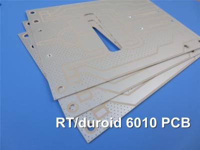 China Rogers RT/duroid 6010.2LM ceramic PTFE composites 2Layer 10mil Immersion Gold for sale