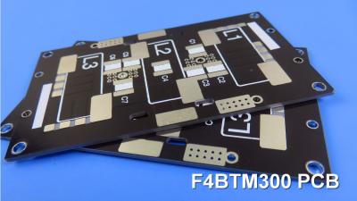 China F4BTM450 PCB 2-layer 3.2mm Thick with ENIG, Immersion Silver, Immersion Tin, HASL for sale