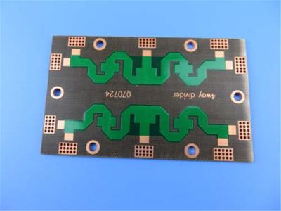 Cina F4BME265 PCB ad alta frequenza DK2.65 PTFE a doppio lato con OSP e maschera verde in vendita