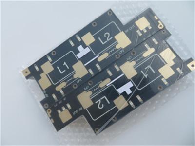 중국 F4BTMS615 고주파 PCB 1.6mm DK6.15 F4B 잠수 금과 함께 기판 판매용