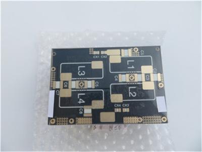 中国 F4BTM320 高周波PCB 2オンス銅 1.27mm 浸水金付き基板 販売のため