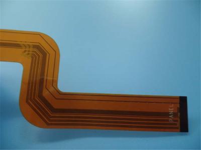 China Multilayer flexible PCBs Polyimide PCBs at 0.25mm Thick FPC Immersion Gold PCB for sale