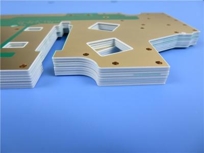 China RF-60A PCB 25 mil (0,635 mm) Taconic PCB de alta frequência com imersão Ni/Au para filtros e acopladores à venda