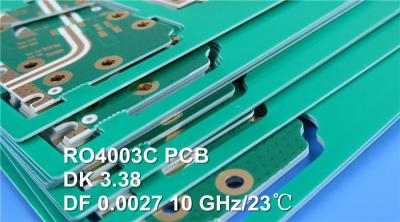 Chine Carte PCB dégrossie par double à haute fréquence de la carte PCB rf de la carte PCB RO4003C de micro-onde de Rogers 4003 20mil 0.508mm à vendre