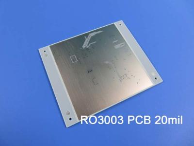 Cina PWB ad alta frequenza del circuito 20mil del PWB 2-Layer Rogers 3003 di microonda di Rogers RO3003 DK3.0 DF 0,001 in vendita