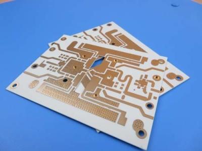 China Hybrid PCB Mixed Material PWB Built On 10 mil RO4350B+FR4 With Blind Via for sale