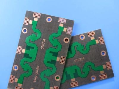 중국 PTFE 고주파 인쇄 회로 기판 F4B 마이크로파 PCB 판매용