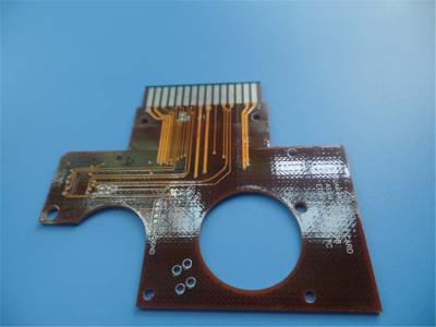 China Multilayer flexible PCBs 4 layer Rigid-flex PCBs with 1.6mm Fr4 &0.2mm Polyimide PCBs  for the application of Portable Sound Systems for sale