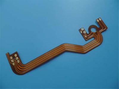 China Heavy Copper board 2 oz Double-sided flexible PCBs with 0.3mm thick Polyimide PCBs Immersion Glod apply for AC Power Source for sale