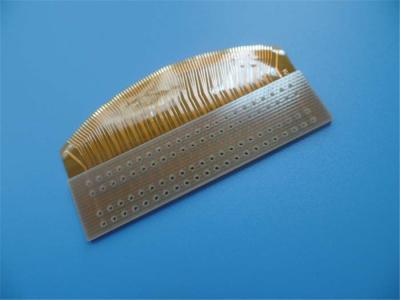 중국 전문 몰입 금 단면 유연 PCB 0.15mm 두께 공급자 소형 대량 생산 폴리마이드 PCB 임베디드 시스템에 적용됩니다 판매용