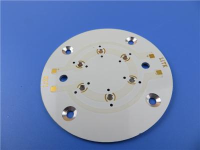 China Metal Core PCB Built On Aluminum Base With Countersink Holes and Immersion Gold for sale