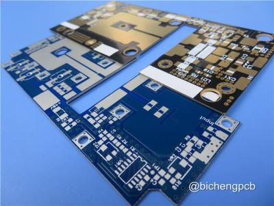 China PWB Taconic impresso de alta frequência da placa de circuito TRF-45 DK4.5 RF com o 16mil chapeado ouro 24mil 32mil 40mil 64mil densamente à venda