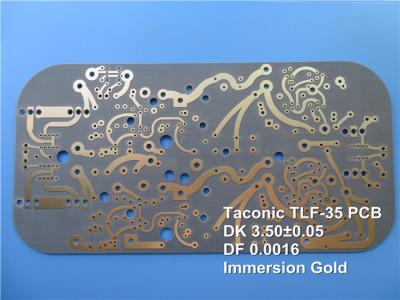 China Taconic TLF-35 High Frequency Printed Circuit Board TLF-35 RF PCB for sale