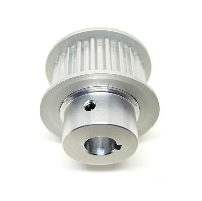 China Material of Construction Shops Newest Design High Quality Clear Anodize Aluminum Synchro Pulleys for sale