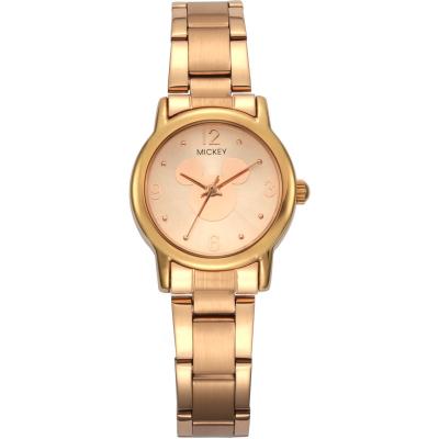 China High Quality Water Resistant MK-11135RG Brand Guaranteed Rose Gold Stainless Metal Band Women's Watch OEM for sale