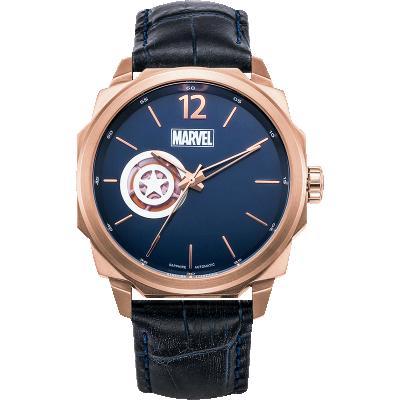 China Chronograph Rose Gold Luxury Marvel Brand Mens Watches Automatic Mechanical Watches for sale