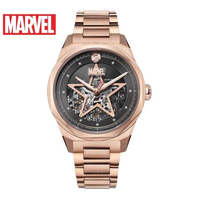 China Men's Original Global Luxury Brand Captain America Steel Watches Chronograph Brand Automatic Mechanical for sale