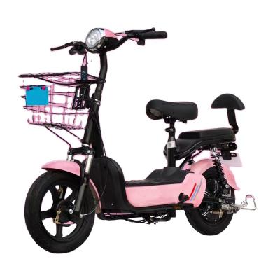 China High carbon steel 350w 2 wheel electric bike scooter/electric moped with pedals electric motorcycle scooter for sale