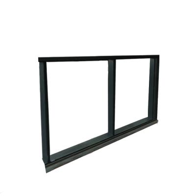 China RG120 Frame Modern Invisible Balustrade Modern Glass Deck Fencing Invisible Tempered Glass Balcony Outdoor Glass Aluminum Modern Balustrade for sale