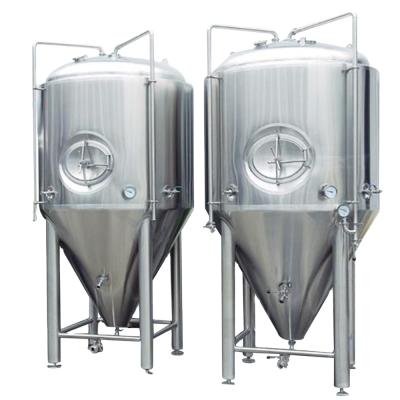 China Hotels HAISHUN Conical Fermenter Unitank Stainless Steel Beer Brewing Equipment for sale