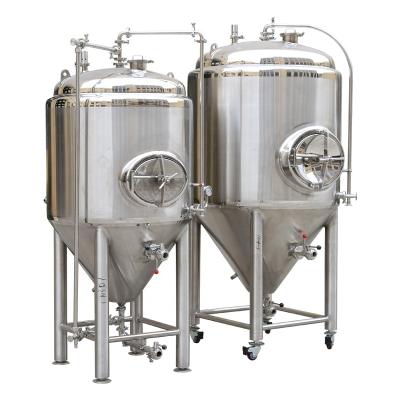 China Hotels Fermenter 7 Barrel Fermentation Tank Beer Making Equipment Unitank for sale