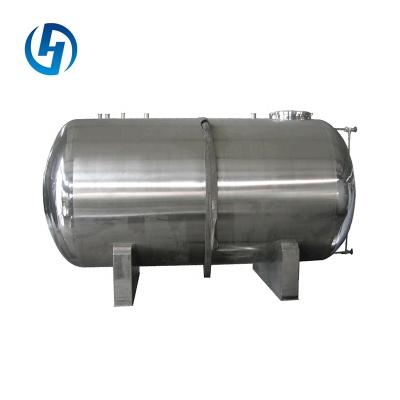 China Liquid And Powder GMP Standard 316L / 304 Stainless Steel Beer Storage Tank / Sanitary Tank Series for sale