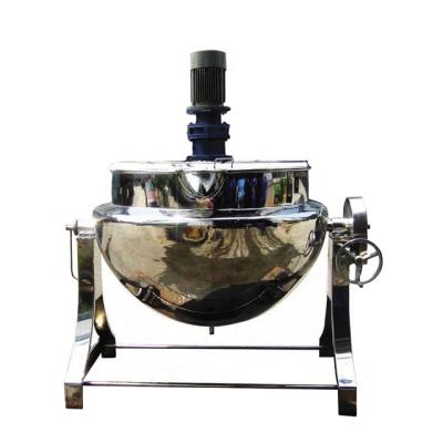 China Liquid Jacketed Steam Heating Kettle With Agitator for sale