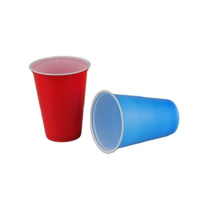 China High Temperature Resistance Guests Party Mugs Beer Pong Cups Juice Color Plastic Entertainment Eco-friendly Mug for sale