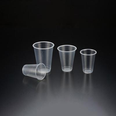 China Amazon Price 7oz High Temperature Resistance Suitable Easy Disposable Hot Selling PP Water Plastic Cups for sale