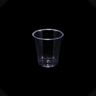 China Useful Mini Supermarket Resistance 3oz 115ml Hotel Disposable Low Temperature PET Plastic Testing Cups for sale