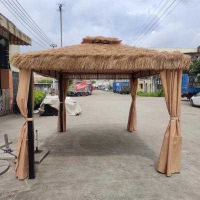 China Modern straw thatch umbrella payung jerami Strohdeschirm Strohschirm Paraguas de paja de straw thatch umbrella payung tukar de thatch payung for sale