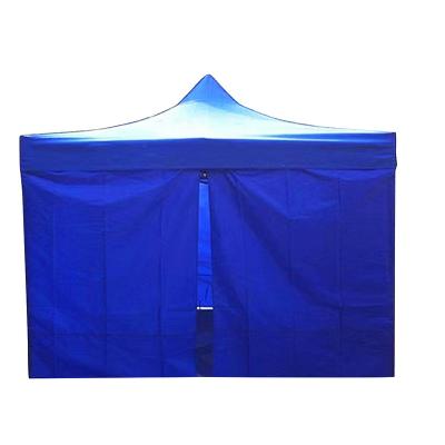 China Diagonal Tie Type Outdoor Automatic Canopy Gazebo Tents With Tents One Side Wall Garden Trade Show Canopy Cover Tent for sale