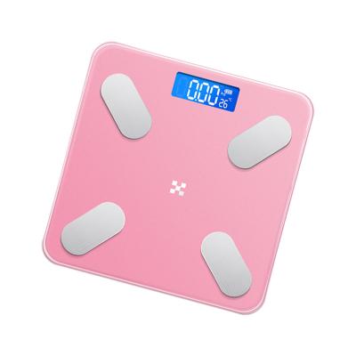 China Factory Wifi Digital Body Fat Scale Weight Scale Tempered Glass Mobile Phone Link Body Fat Bathroom Scale 2022Newest for sale