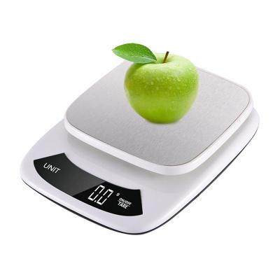 China ABS+Stainless Steel Household Nutrition Kitchen Scale Food Weight Balance Electronic Digital Scales for sale