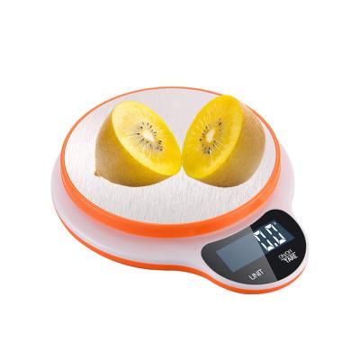 China With Scale Tray LOT Kitchen Scale With Arc Scale Electronic Digital Food Kitchen Scales With 5kg Bowl for sale