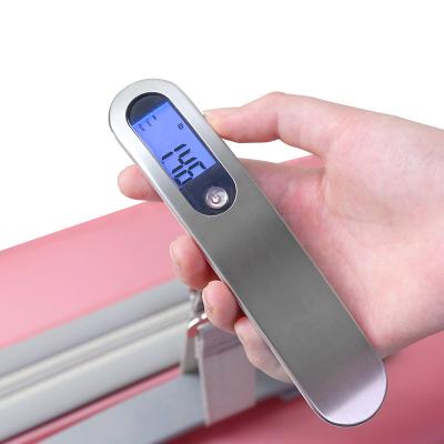 China Portable Electronic Luggage Scale Scale Metal Hook Weighing Digital Hanging Scale Crane Hook Hanging Luggage Scale for sale