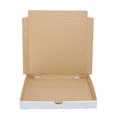 China Custom disposable corrugated cardboard different size pizza take out boxes wholesale for sale