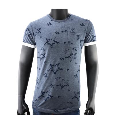 China Anti Wrinkle Made in China Custom Made Fabric Mens Top Quality Fashion Burnout T Shirts for sale