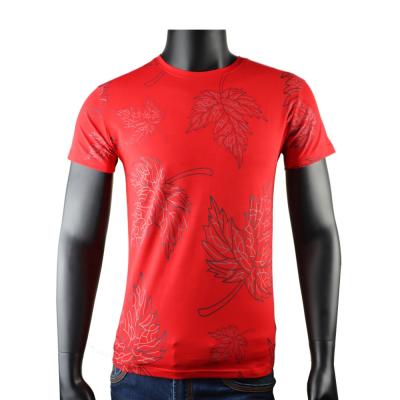 China factory direct high quality Anti-wrinkle gym fashion full printing men's t-shirts summer for sale