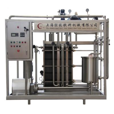 China Hotels 4000LPH Dish Milk Pasteurization Machine for sale