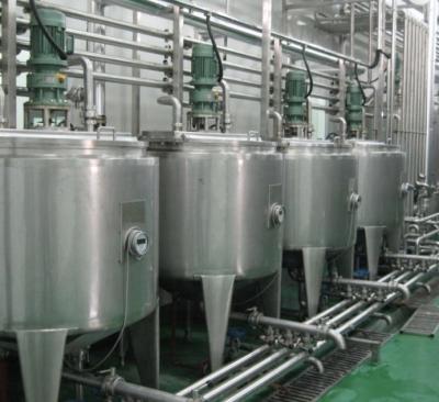 China Hotels Best Selling Mixing And Preparing System Yogurt Milk Cream Processing Line Making Machine for sale