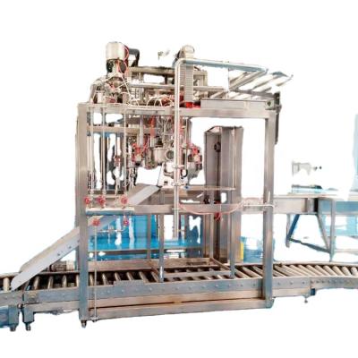 China Food BIB Aseptic Bag In Box Filler Aseptic Sealing Machine For Fruit Juice And Milk for sale